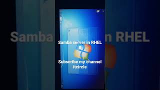 Samba server configuration in RHEL 8