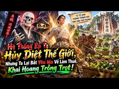 Hệ Thống Ép Ta Hủy Diệt Thế Giới, Nhưng Ta Lại Bắt Yêu Ma Về Làm Thuê, Khai Hoang Trồng Trọt! tập 1