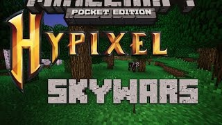 MCPE 0.15 NEW HYPIXEL SKY WARS SERVER! Server Showcase