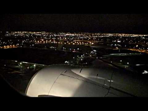 Westjet night landing in Toronto ~ Beautiful City!