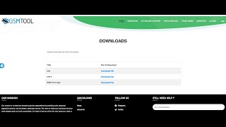 GSM Tool v2  - Downloads Page screenshot 4