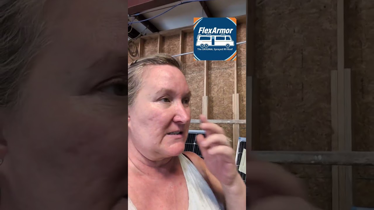 Solar and Flexarmor Sprayed RV Roofs 