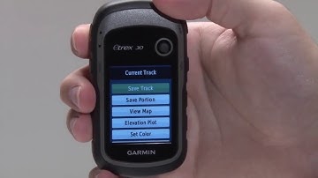 Garmin eTrex Tracks Basics eTrex 10, eTrex 20 & eTrex 30