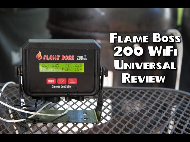 Nibble Me This: Product Review: Flame Boss 200 Electronic Controller for  Smokers