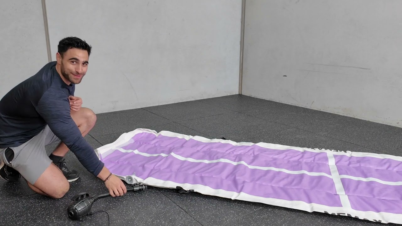 MEMAX Inflatable Gymnastics Air Track Mat