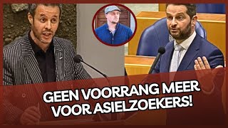 SGP'er Flach zet DENK in de hoek m.b.t voorrang voor asielzoekers! 