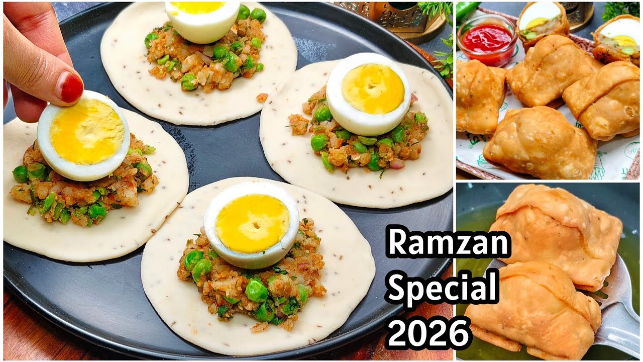 Ramzan Special Recipe | Crispy Egg Pocket Samosa Recipe| Ramadan Recipes | Potato Samosa Recipe 