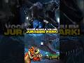 VOCÊ NUNCA VIU ISSO EM JURASSIC PARK! #jurassicpark #trex #velociraptor
