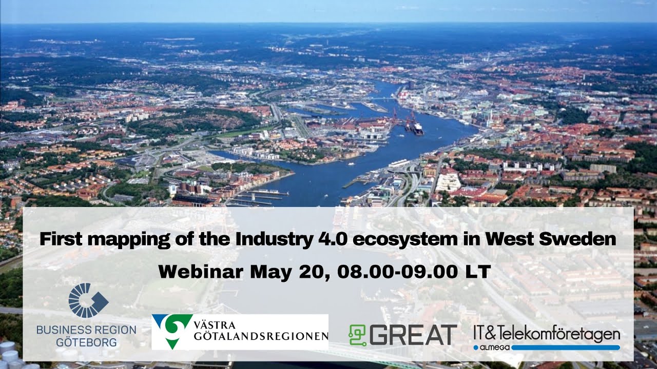 The first mapping of the Industry 4.0 ecosystem in West Sweden