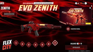 FlexCity: Unlocking New EVO ZENITH | First EVO Upgradable Weapon Of The Game @flexcityofficial screenshot 3