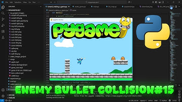 🔥 ENEMY BULLET COLLISION #15 | PYGAME TUTORIAL | PYTHON 🐍 | TOWARDS MAKING A GAME
