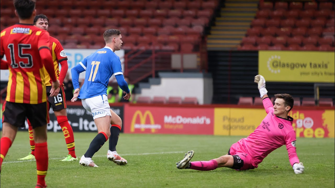 Cedric Itten goal vs Partick Thistle • Partick Thistle 0-1 Rangers