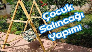 Evde Çocuklar İçin Salıncak Yapımı (Making a children's swing)