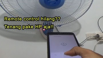 Cara Mengontrol Kipas Angin Miyako KAW 1689 - RC dengan menggunakan HP (Android)