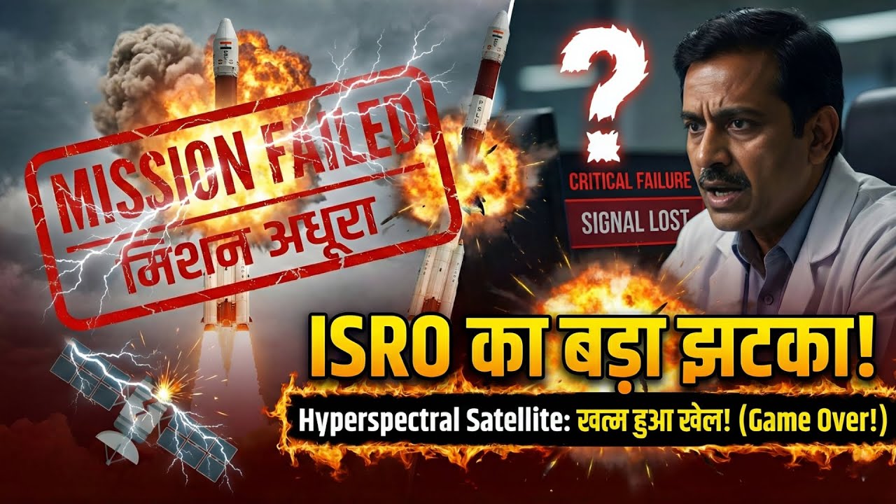 ISRO PSLV Launch Update: क्यों फेल हुआ Hyperspectral Satellite? | Next Plan Explained