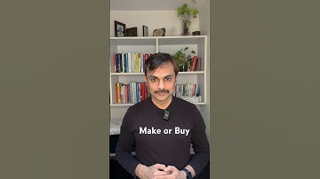 Make or Buy  🤔 | PMP Fundamentals  #pmpizenbridgeterms #pmpizenbridge