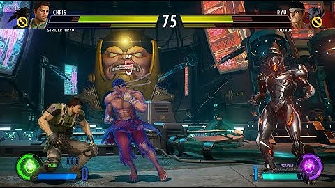 MARVEL VS CAPCOM: INFINITE / CHRIS & STRIDER HIRYU VS ULTRON & RYU