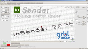 Inner and outer diameter probing with ioSender 2.0.36 and grblHAL