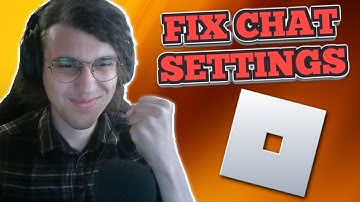 How To Fix Your Chat Settings Prevent You From Sending Messages In Roblox (2025)