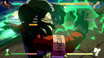 DBFZ - Android 17 corner combo 70% (2 assists)