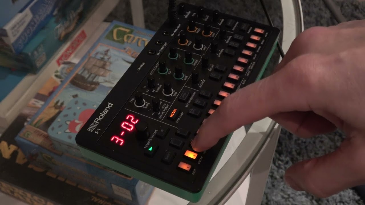 Roland S-1 performance 50 Patterns 3200 Steps 26.11.2025.
