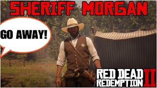 Camp Reactions when Arthur dresses up as a Sheriff | Red Dead Redemption 2