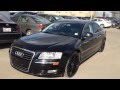 Used Black on Black 2008 Audi A8 Quattro - Edmonton, Calgary, Fort McMurray