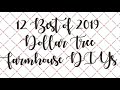 12 Best of 2019 Dollar Tree Farmhouse DIYs