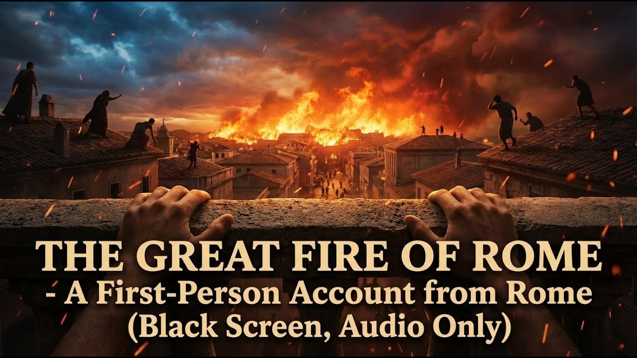 The Great Fire of Rome - A First-Person Account from Rome (Black Screen, Audio Only)