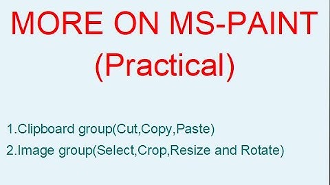MORE ON MS-PAINT class-3 (PART-2)