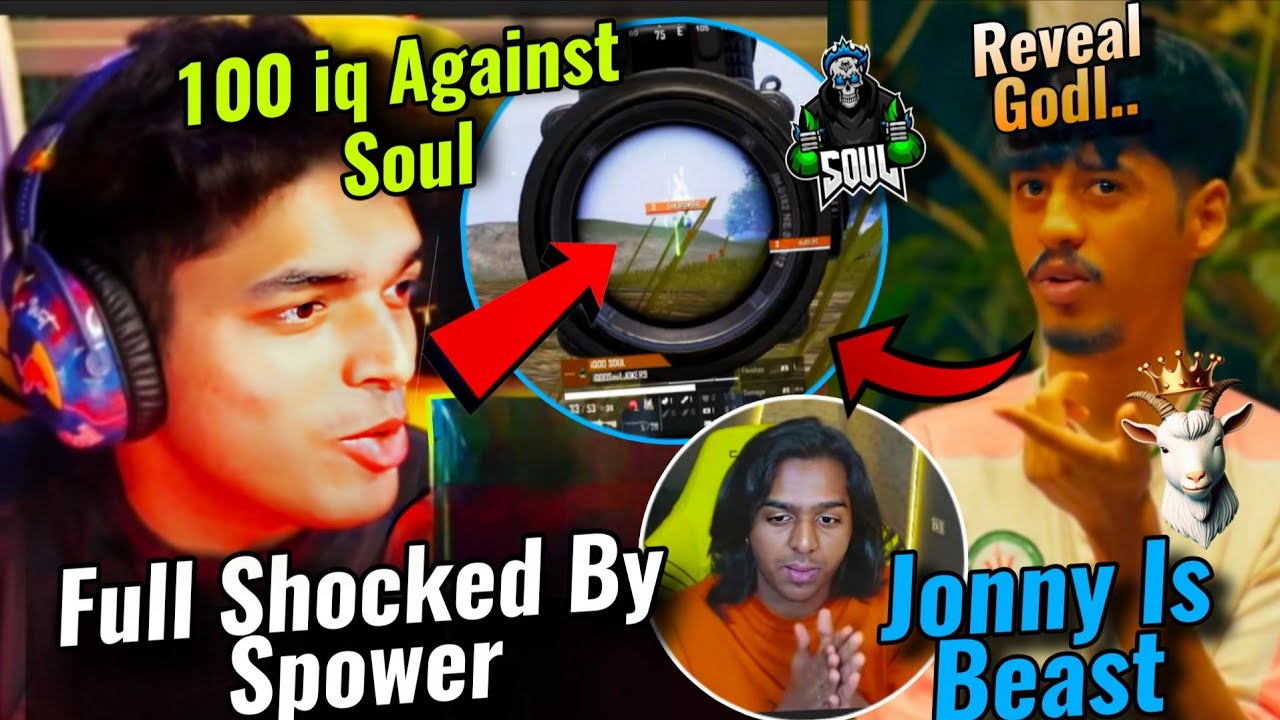 Godl Vs Soul Clash🔥Full Shocked By Spower 100iq Against Soul 🫡 • Shadow ...