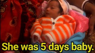 Newborn Baby When She Was 5 Days Only Sneha Biswas Part 4