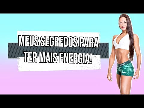 Meus segredos de nutricionista e atleta para aumentar ENERGIA e DISPOSIÇÃO