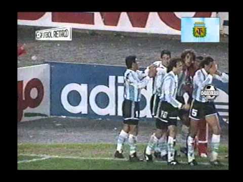 Argentina 1 vs Australia 0 Repechaje 1993 FUTBOL RETRO TV - YouTube