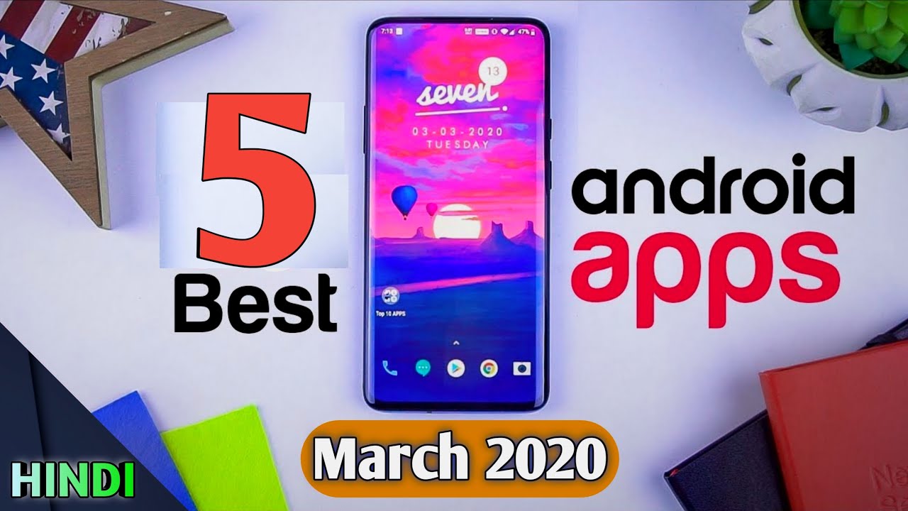 TOP 5 AWESOME😳 ANDROID APPS IN 2020(HINDI) AVAILABLE ON GOOGLE PLAY STORE