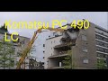 Excavator Komatsu PC 490 longfront