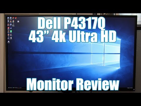 Review - Dell P4317Q 4k UHD Monitor