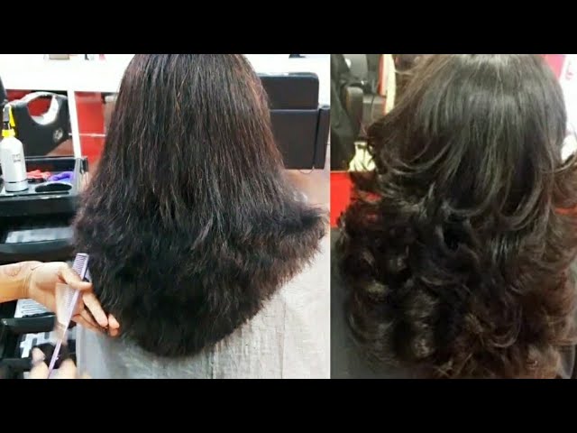 Step cut Hairstyle in telugu /how to cut your own hair - YouTube-sonxechinhhang.vn