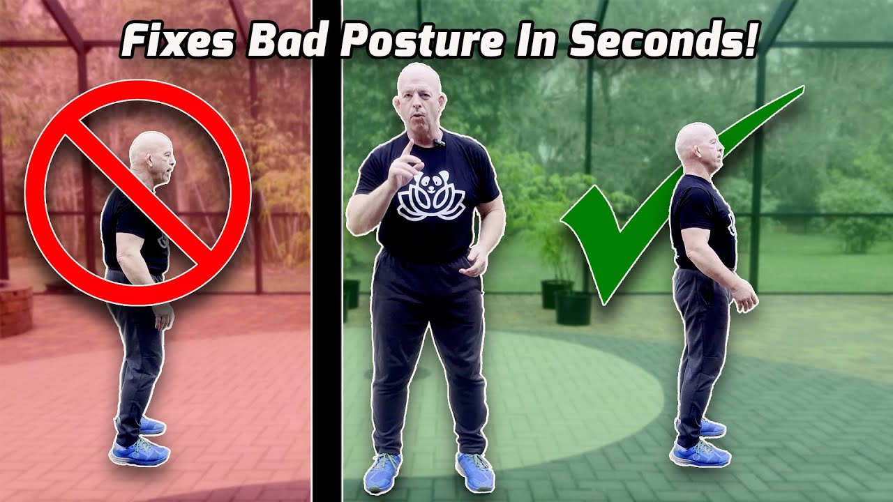 Improve Your Posture in 6 Seconds or Less - YouTube