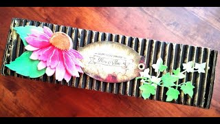 Recycle project : DIY Cardboard Box 环保手作：纸箱改造