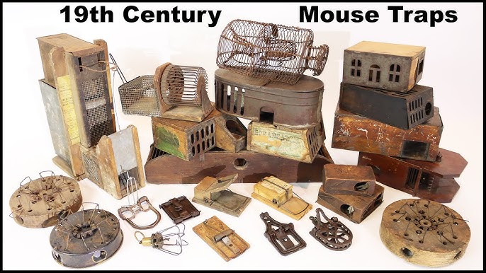 Mouse Trap, Kness Ketch All Multiple Catch Mousetrap by Austin Enos Kness  of Alba Iowa. THE Original 
