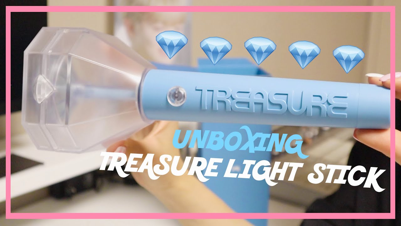 💎TREASURE LIGHTSTICK UNBOXING💎 트메도 응원봉이따ㅠㅠㅠㅠ