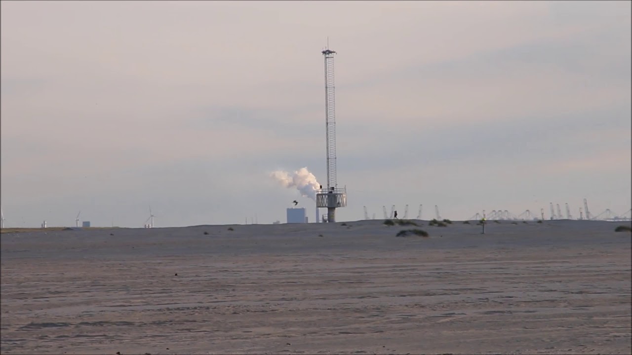 Blik vanaf de Zandmotor