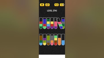 water sort puzzle - level 2741