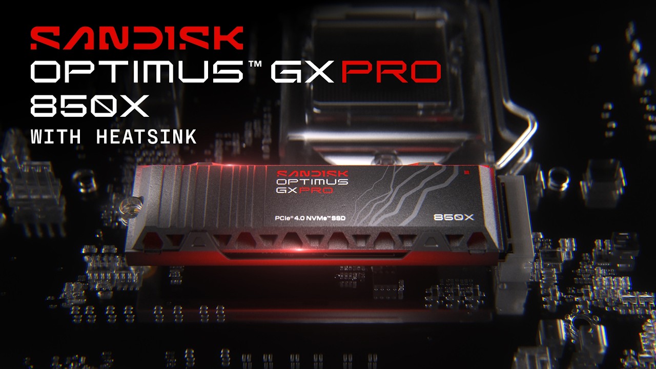 SanDisk 8TB Optimus GX PRO 850X NVMe PCIe 4.0 SDSP81800TAH-000E0