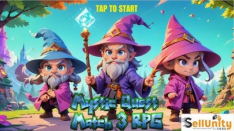 Mystic Quest Match 3 RPG Unity Source Code - sellunitycode.com