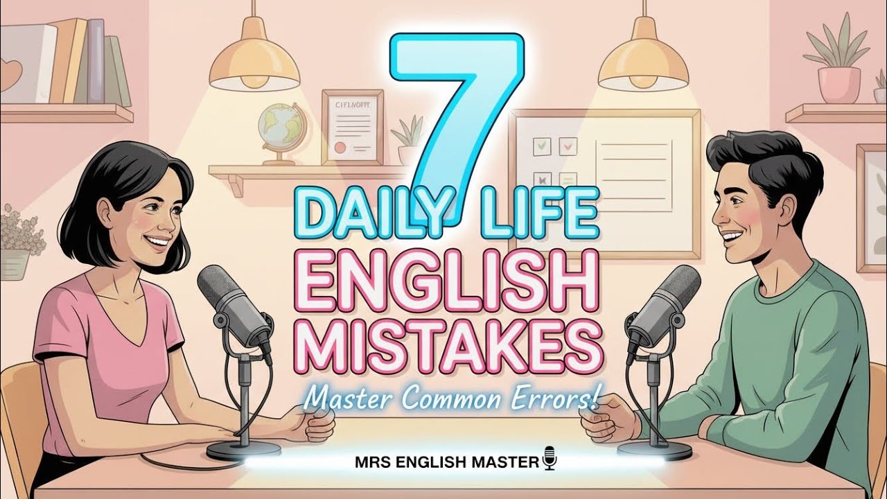 7 English Mistakes You Make Every Day (Fix Them Now!) 🔥