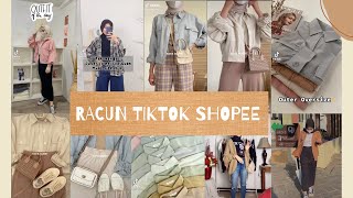 SHOPEE HAUL OUTER BASIC, KEMEJA FLANEL RACUN TIKTOK | ATASAN K-STYLE | SHOPEE 11.11