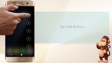 How to use Adding contacts to the People edge panel Samsung smart phones user guide support
