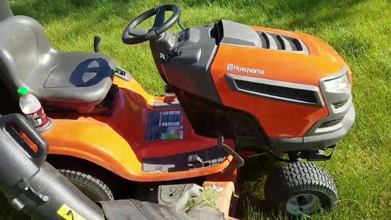 Husqvarna 54 Inch Riding Mower Review Youtube